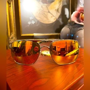 Oakleys with orange lenses